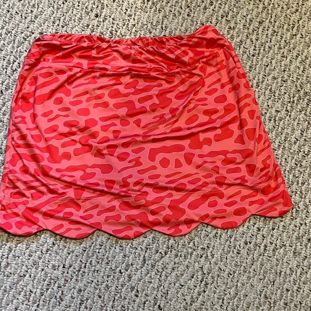 Katherine Way Skort, Scallop Hem